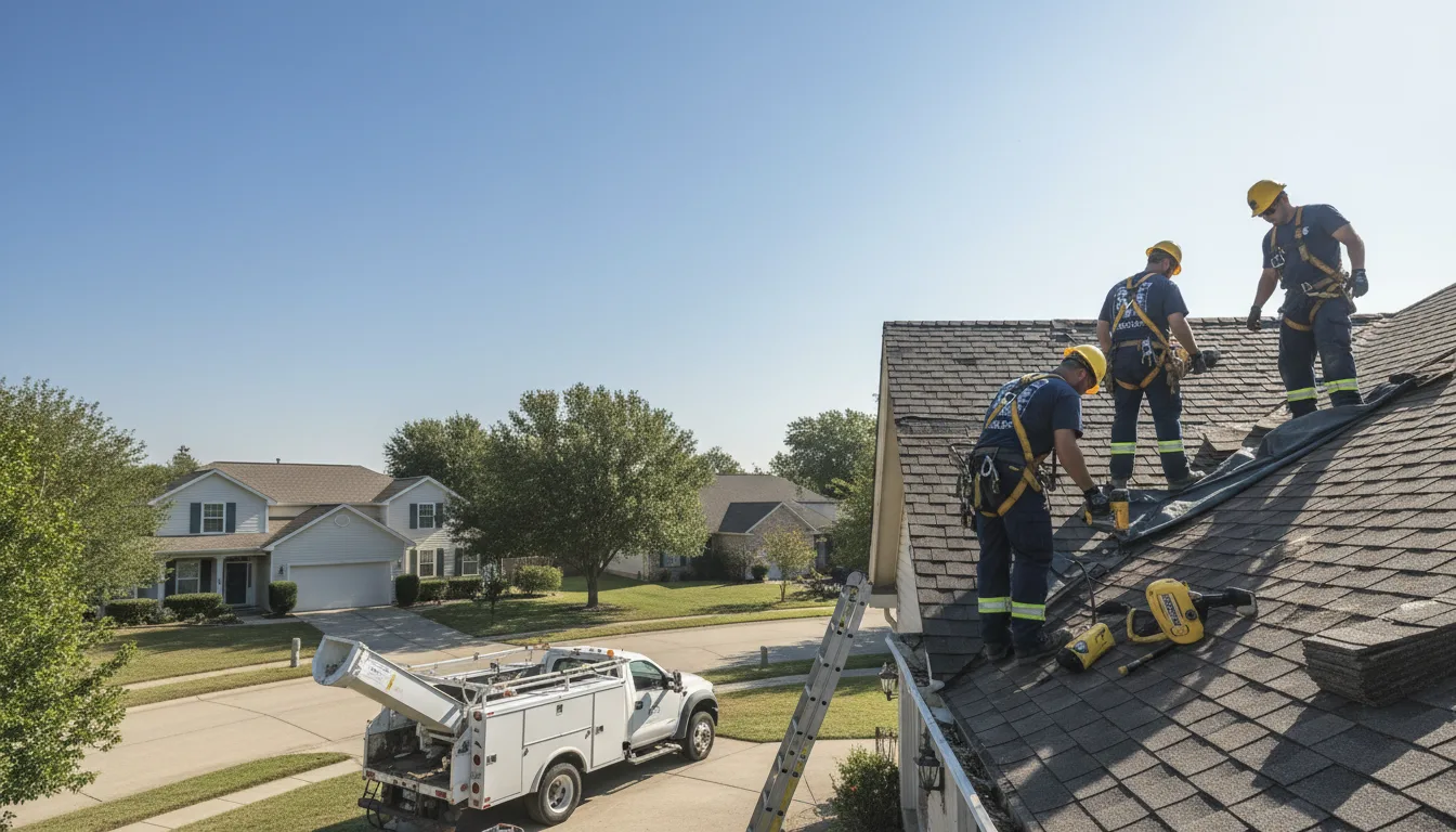 Hail Damage Roof Repair in Cowiche, WA